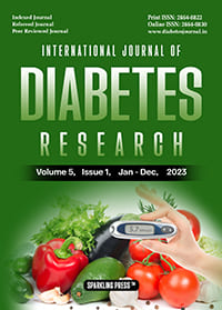 International Journal of Diabetes Research Cover Page